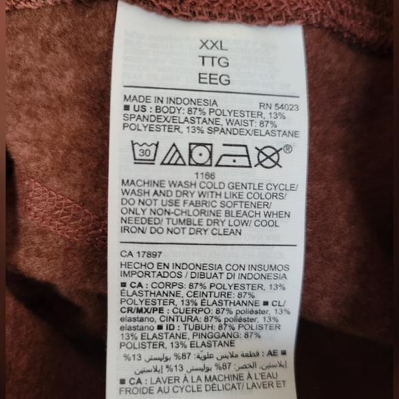 NWT Old Navy High-Waisted CozeCore Side-Pocket Jogger Leggings - Picture 5 of 5